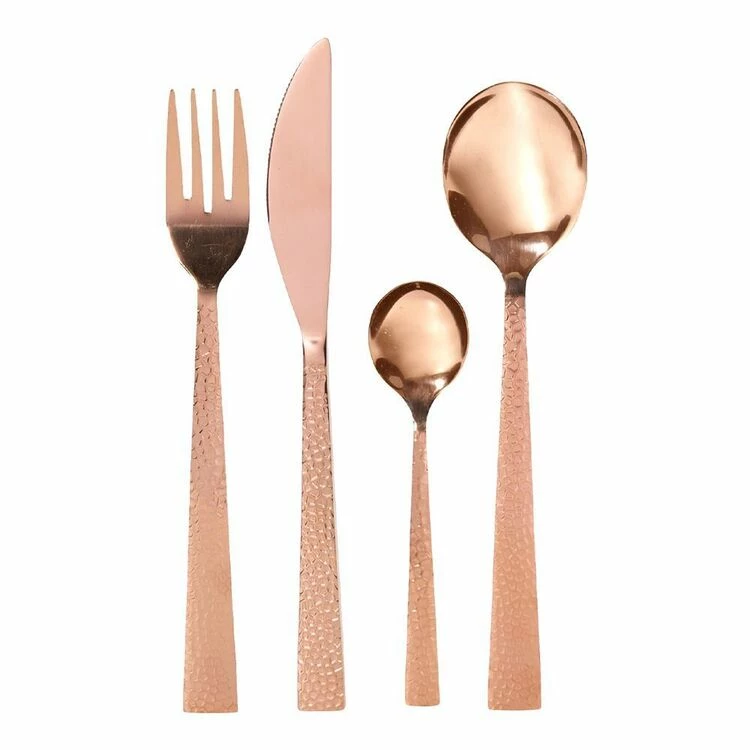 Smith & Nobel Morocco 24-Piece Cutlery Set Copper 4 Smith & Nobel Morocco 24-Piece Cutlery Set Copper - Image 2