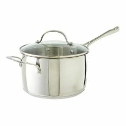 Swiss Diamond Premium Steel Saucepan With Lid 20cm