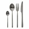Smith & Nobel Arte 24-Piece Cutlery Set Shiny Black -Deals Cutlery Store SP 615811