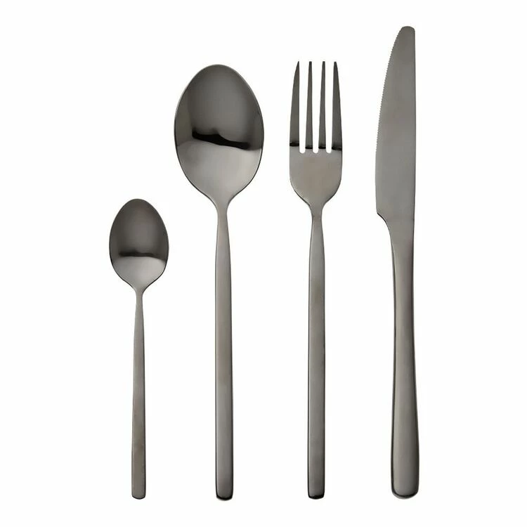 Smith & Nobel Arte 24-Piece Cutlery Set Shiny Black 3 Smith & Nobel Arte 24-Piece Cutlery Set Shiny Black