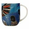 Maxwell & Williams Melanie Hava Jugaig-Bana-Wabu Mug 440mL Black Cockatoos -Deals Cutlery Store SP 618018