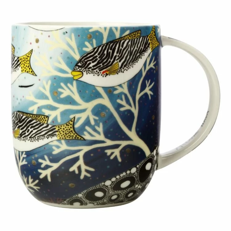 Maxwell & Williams Melanie Hava Jugaig-Bana-Wabu Mug 440mL Goldman Sweetlips 3 Maxwell & Williams Melanie Hava Jugaig-Bana-Wabu Mug 440mL Goldman Sweetlips