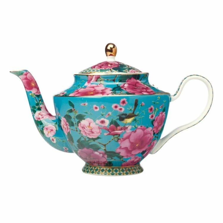 Maxwell & Williams T+C Silk Road Teapot + Infuser 1L Aqua 3 Maxwell & Williams T+C Silk Road Teapot + Infuser 1L Aqua