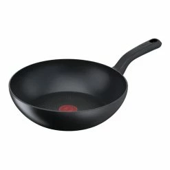Tefal Daily Chef Black Induction Non-Stick Wok 28cm