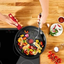 Tefal Daily Chef Red Induction Non-Stick Frypan 30cm -Deals Cutlery Store SP 620509 5
