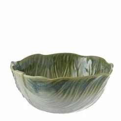 Chyka Home Garden Patch Serving Bowl 20cm Green