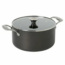 S&N By Miguel Maestre Hard Anodised Casserole 24cm