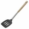 S&N By Miguel Maestre Acacia Stainless Steel Silicone Slot Turner