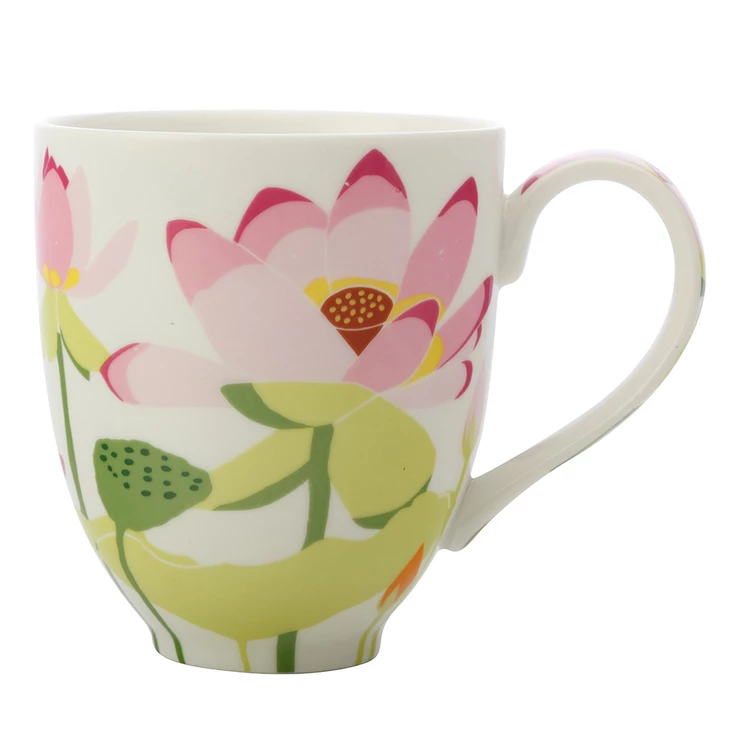 Maxwell & Williams Royal Botanic Gardens Lotus Mug 350mL White Gift Boxed 3 Maxwell & Williams Royal Botanic Gardens Lotus Mug 350mL White Gift Boxed