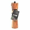 Classica St Clare Acacia And Black Steel Salt And Pepper Grinder 20cm
