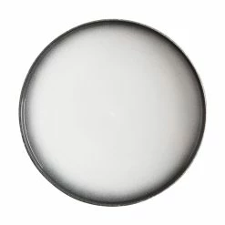 Maxwell & Williams Caviar High Rim Plate 21cm Granite