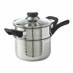 Smith & Nobel Traditions Stainless Steel 2 Piece 16cm Steamer Set