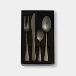 Smith & Nobel Lille 24-Piece Cutlery Set Matte Black 7 Smith & Nobel Lille 24-Piece Cutlery Set Matte Black -Deals Cutlery Store SP 630028