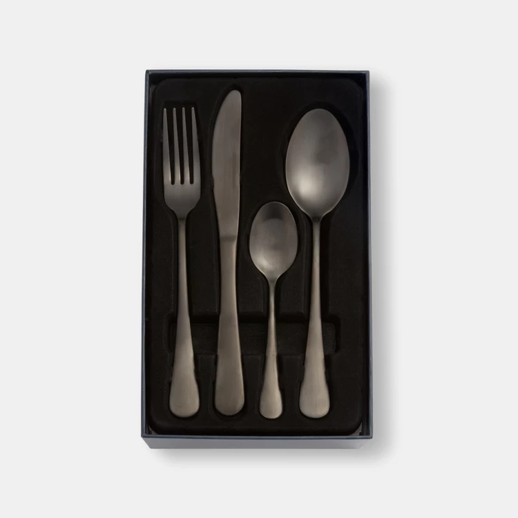Smith & Nobel Lille 24-Piece Cutlery Set Matte Black 5 Smith & Nobel Lille 24-Piece Cutlery Set Matte Black - Image 3