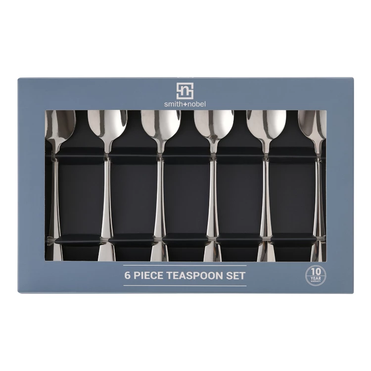 Smith & Nobel Preston 6 Piece Teaspoon Set 4 Smith & Nobel Preston 6 Piece Teaspoon Set - Image 2