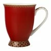Maxwell & Williams Teas & C's Classic Footed Mug 300mL Cherry Red Gift Boxed -Deals Cutlery Store SP 632638