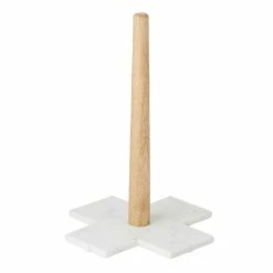 Academy Eliot Paper Towel Holder White/Natural 20x20x32cm