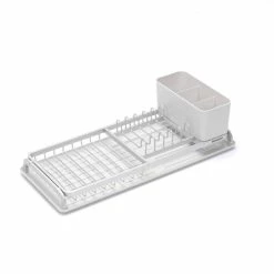 Brabantia Compact Dish Drying Rack Light Grey