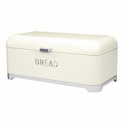 Kitchen Craft Kitchencraft Lovello Bread Bin 42x22x19cm Cream